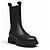 Autre Marque Copenhagen Studios Botas Chelsea de cuero negro - vista 11