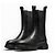 Autre Marque Copenhagen Studios Botas Chelsea de cuero negro - vista 9