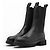 Autre Marque Copenhagen Studios Botas Chelsea de Cuero Negras - vista 10