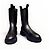 Autre Marque Copenhagen Studios Botas Chelsea de Cuero Negras - vista 12