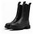 Autre Marque Copenhagen Studios Botas Chelsea de Cuero Negras - vista 3