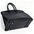 Hermès Borsa Hermes Birkin 35 in pelle Togo nera - vista 2