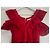 Maje Rotes Spitzenkleid mit Rüschen - Ansicht 2