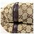Borsa a tracolla Gucci marrone in GG Canvas - vista 3