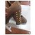 Scarpe con tacco Gucci in camoscio marrone con borchie - vista 11