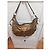 Roberto Cavalli Borsa a spalla in pelle dorata  con logo Just Cavalli - vista 2