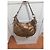 Roberto Cavalli Borsa a spalla in pelle dorata  con logo Just Cavalli - vista 5