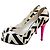 Giuseppe Zanotti Décolleté Geometriche Bianco e Nero