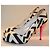 Giuseppe Zanotti Décolleté Geometriche Bianco e Nero - vista 2