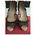 Décolleté Valentino peep-toe in pizzo nero - vista 2