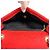 Chanel Schultertasche aus rotem Leder - Ansicht 8