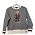 Polo Ralph Lauren Sweatshirt Polo Bear Gris en Coton