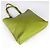 Borsa Tote Prada in pelle verde - vista 2