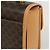 Céline Borsa Celine in tela rivestita marrone - vista 5