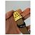 Vintage Loewe Anagram Buckle Ledergürtel Ende 1990s Black Gold - Ansicht 3