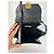 Vintage Givenchy strukturierte Lederhandtasche mit oberem Griff Späte 1970s Black - Ansicht 11