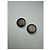 Orecchini a clip Vintage Givenchy Logo 4G Fine anni '70 Silver Black - vista 12