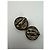 Orecchini a clip Vintage Givenchy Logo 4G Fine anni '70 Silver Black - vista 7