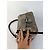 Vintage Marni Metallic Leather Flap Shoulder Bag Silver - Ansicht 11