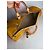 Vintage Louis Vuitton Monogram Monogram Vernis Keepall Bandoulière 55 c. 1998 Yellow - vista 3