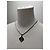 Collana con pendente Givenchy vintage fine anni 1970s Silver Black - vista 11