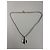 Collana con pendente Givenchy vintage fine anni 1970s Silver Black - vista 13