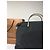 Borsa strutturata Vintage Loewe con manico, primi anni 2000, Nero - vista 8