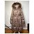 Vintage Balmain Daunenjacke Hellbraun mit Kunstpelzbesatz M - Ansicht 12
