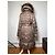 Vintage Balmain Daunenjacke Hellbraun mit Kunstpelzbesatz M - Ansicht 3
