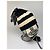 Cappello in maglia vintage Vivienne Westwood con paraorecchie Navy Cream - vista 12