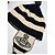 Cappello in maglia vintage Vivienne Westwood con paraorecchie Navy Cream - vista 5