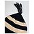 Cappello in maglia vintage Vivienne Westwood con paraorecchie Navy Cream - vista 7
