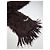 Sciarpa lunga Vintage Issey Miyake marrone scuro - vista 5