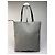 Vintage Issey Miyake Strukturierte Gummierte Tote Hellgrau Schwarz - Ansicht 2