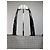 Vintage Issey Miyake Strukturierte Gummierte Tote Hellgrau Schwarz - Ansicht 7