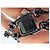 Orologio bracciale Vintage Gucci Signora in acciaio inossidabile primi anni 2000 Nero Argento - vista 2