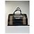 Vintage Chloé Strukturierte Handtasche Schwarz Beige - Ansicht 11