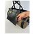 Vintage Chloé Strukturierte Handtasche Schwarz Beige - Ansicht 4
