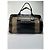 Vintage Chloé Strukturierte Handtasche Schwarz Beige - Ansicht 5