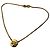Collana Vintage Givenchy Logo GG Geometrico Fine anni 1970s Gold