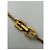 Collana Vintage Givenchy Logo GG Geometrico Fine anni 1970s Gold - vista 3