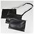 Borsa a tracolla Bottega Veneta in pelle nera - vista 6