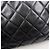 Borsa a tracolla Chanel in pelle nera - vista 4