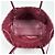 Borsa Bottega Veneta Bordeaux - vista 7
