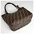 Fendi Shopper-Bag aus braunem Canvas und Leder - Ansicht 2