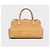 Borsa a mano Prada in pelle beige con stampa animalier usata - vista 3