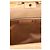 Borsa a mano Prada in pelle beige con stampa animalier usata - vista 6