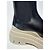 Bottega Veneta Tire Boots Schwarz Leder - Ansicht 10