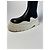 Bottega Veneta Tire Boots Schwarz Leder - Ansicht 11