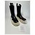 Bottega Veneta Tire Boots Schwarz Leder - Ansicht 3